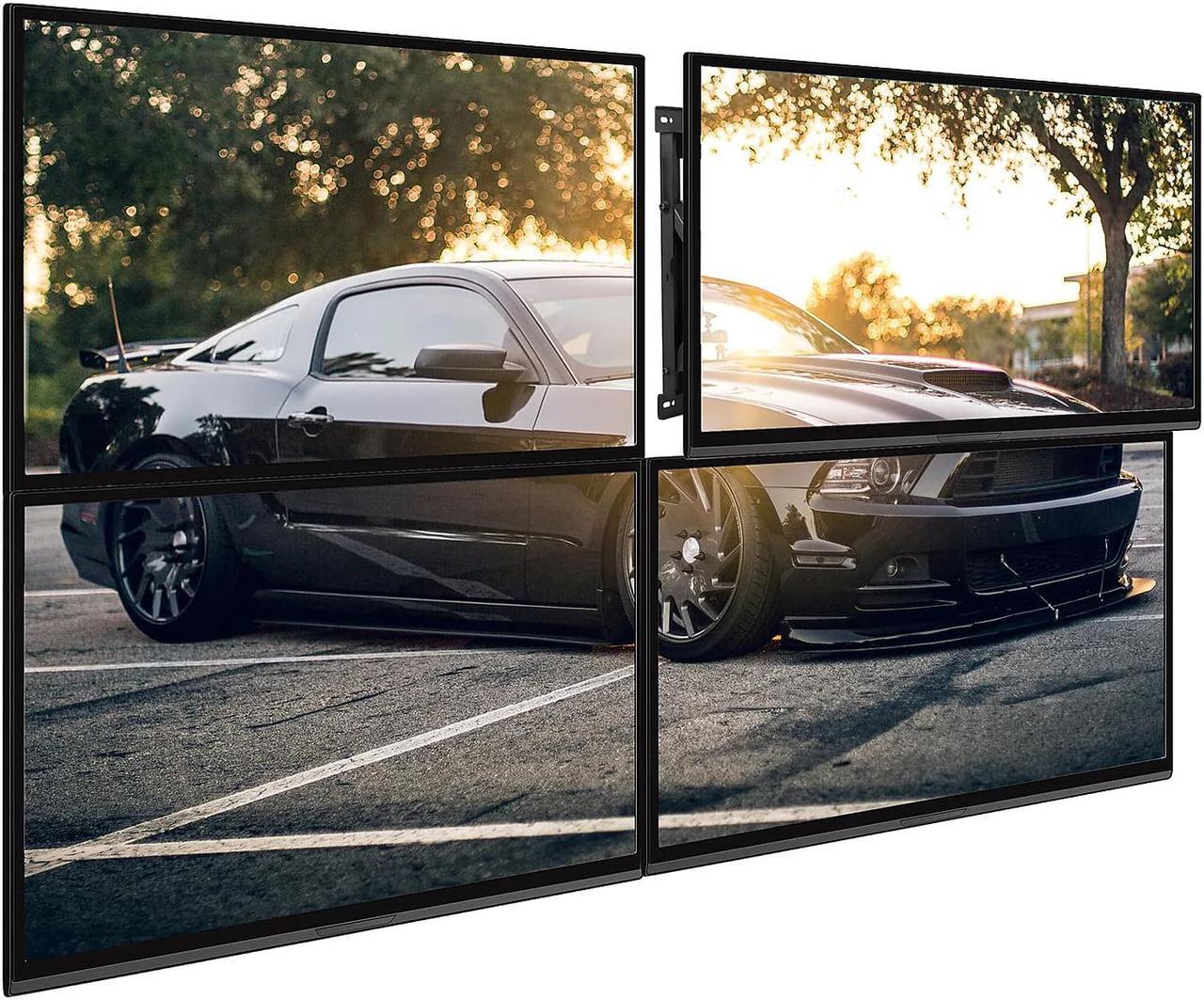 Alt view image 12 of 15 - Mount-It! Digital Signage TV Mount | Fits 50"-70" TVs | Menu Board Pop Out Function
