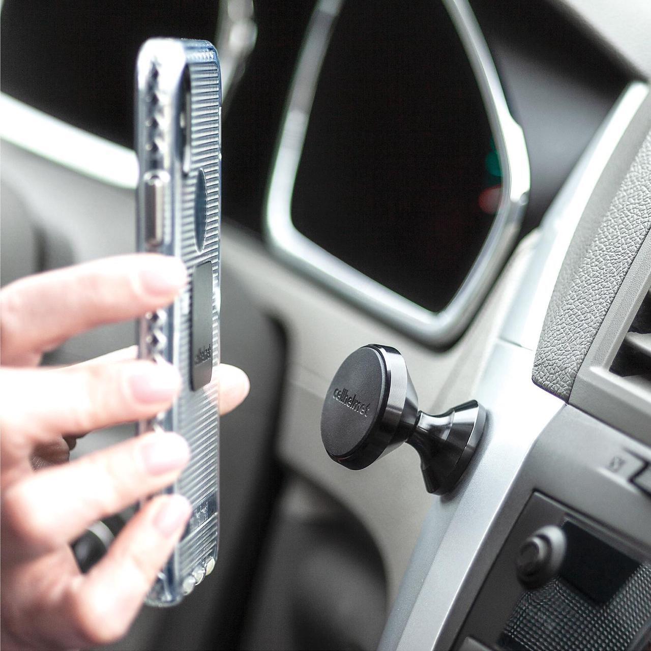 Alt view image 5 of 9 - cellhelmet 360 magnetic dash mount cell phone holder for car compatible with iphone 11 pro max xs 8 7 6s se galaxy note 10 plus s10+ s20 s9 s8 | as seen on shark tank