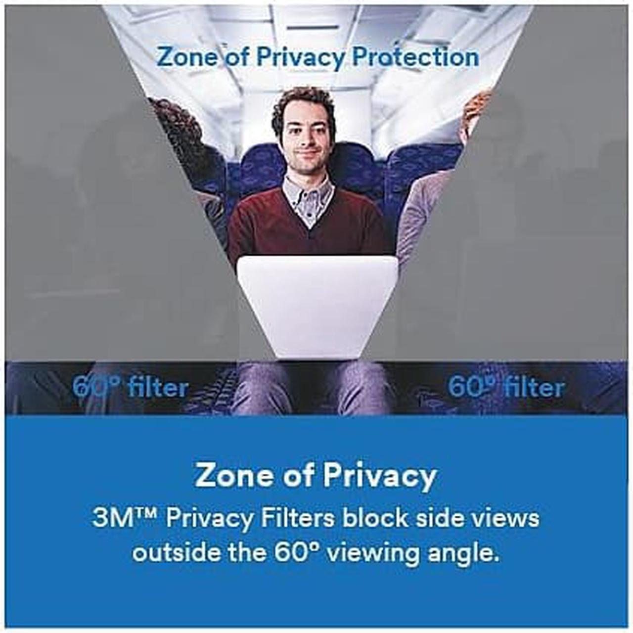 Alt view image 13 of 15 - 3M Privacy Filter Black Matte Glossy