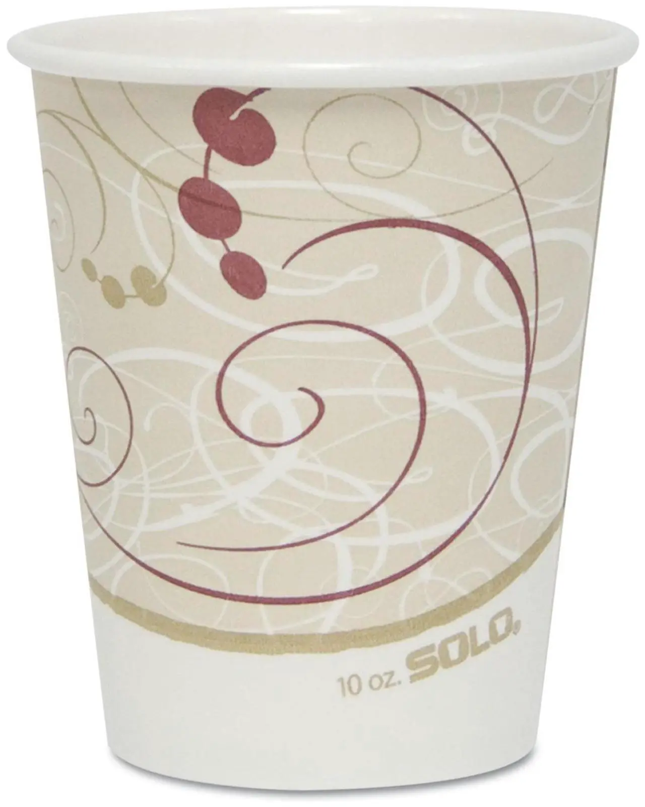 Alt view image 6 of 6 - Solo Cup - 370SI-0041 - Bistro Design Hot Drink Cups, Paper, 10oz, 1000/Carton