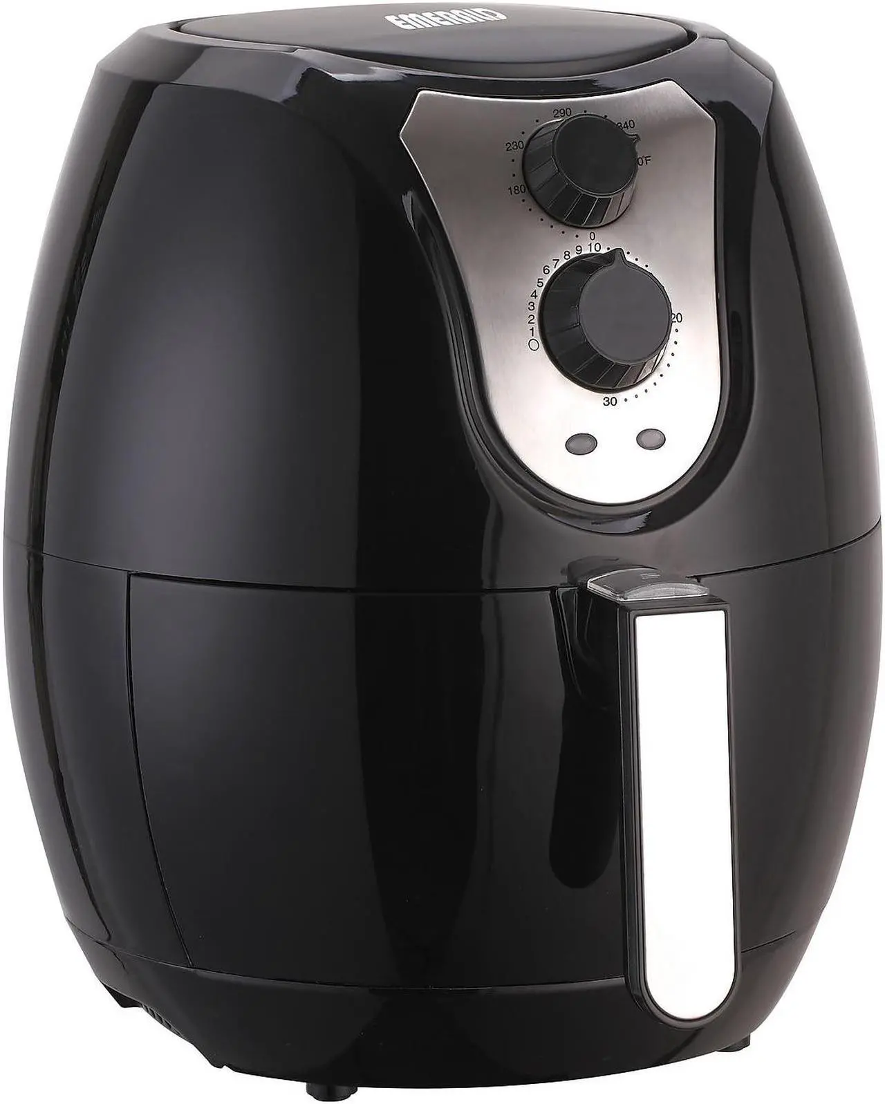 Alt view image 3 of 6 - Emerald Air Fryer 1400 Watts with Rapid Air Technology 3.2L Capacity (1801)