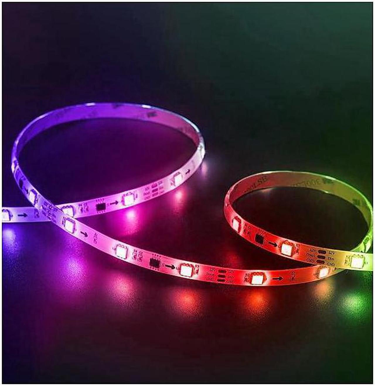 Alt view image 14 of 14 - Emerald 15FT LED Strip Lights, Colored USB TV Backlight with Remote, 16 Color Lights (SM-720-1638)