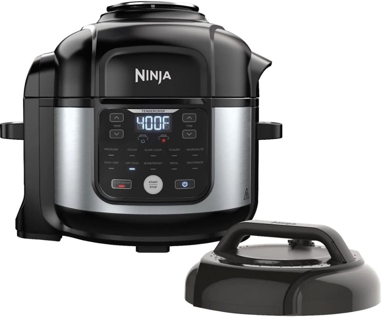 Main image of Ninja Foodi FD402 Electric 8-qt 12-in-1 Deluxe XL Pressure Cooker & Air Fryer