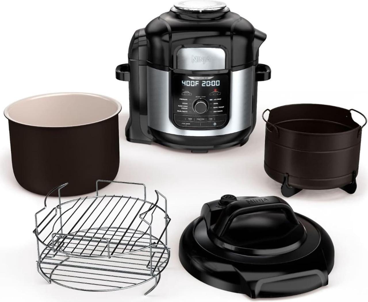 Alt view image 2 of 3 - Ninja Foodi FD402 Electric 8-qt 12-in-1 Deluxe XL Pressure Cooker & Air Fryer