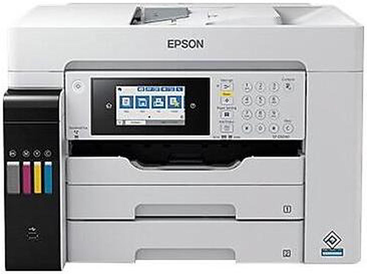 Alt view image 7 of 7 - Epson WorkForce ST-C8090 Supertank Color MFC Printer Copy/Fax/Print/Scan