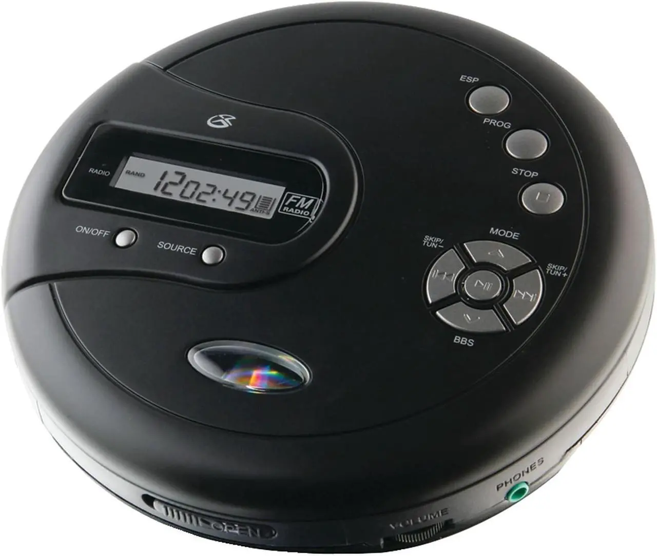 Alt view image 16 of 16 - GPX Personal CD Player with Skip Protection PC332B
