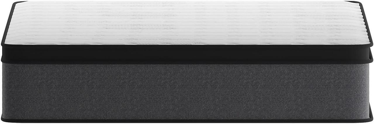 Alt view image 10 of 12 - Capri Comfortable Sleep Euro Pillow Top 13 Inch CertiPUR-US Certified Hybrid Pocket Spring Mattress, Supportive Relief, Mattress in a Box, Queen