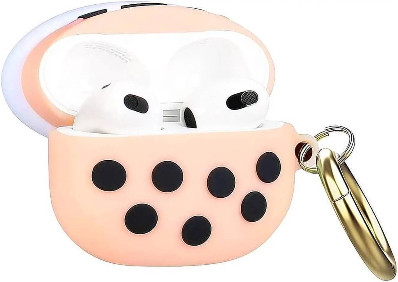 Alt view image 3 of 6 - SaharaCase Case for Apple Airpods 3 3rd Generation Tan (HP00091)