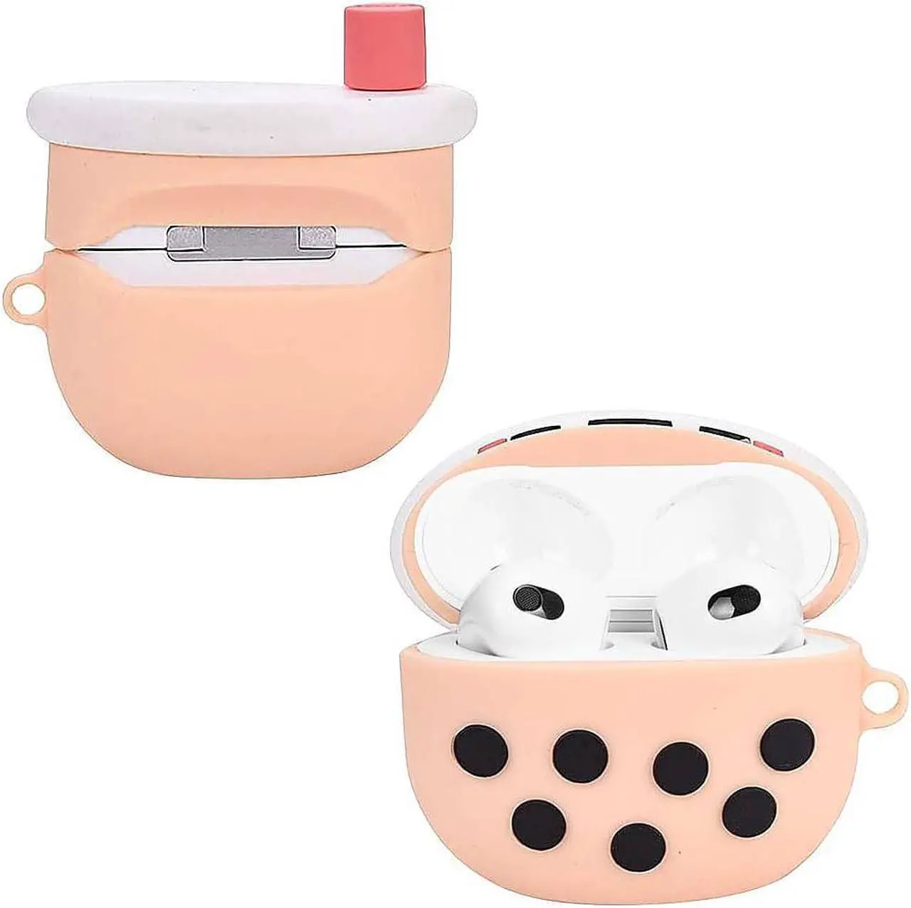 Alt view image 4 of 6 - SaharaCase Case for Apple Airpods 3 3rd Generation Tan (HP00091)