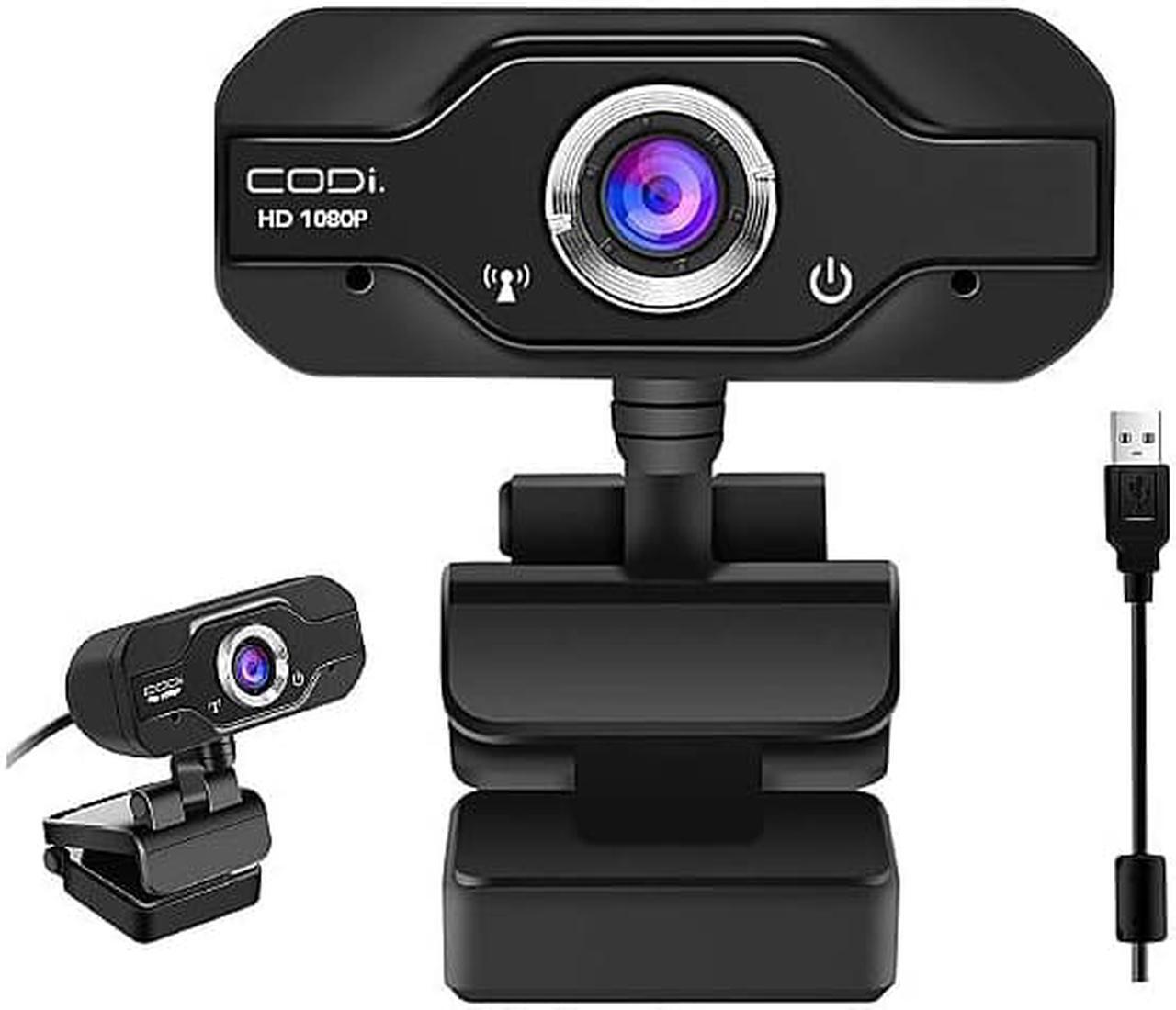 Alt view image 2 of 19 - CODi Aquila HD 1080P Fixed Focus Webcam Black (A05024)