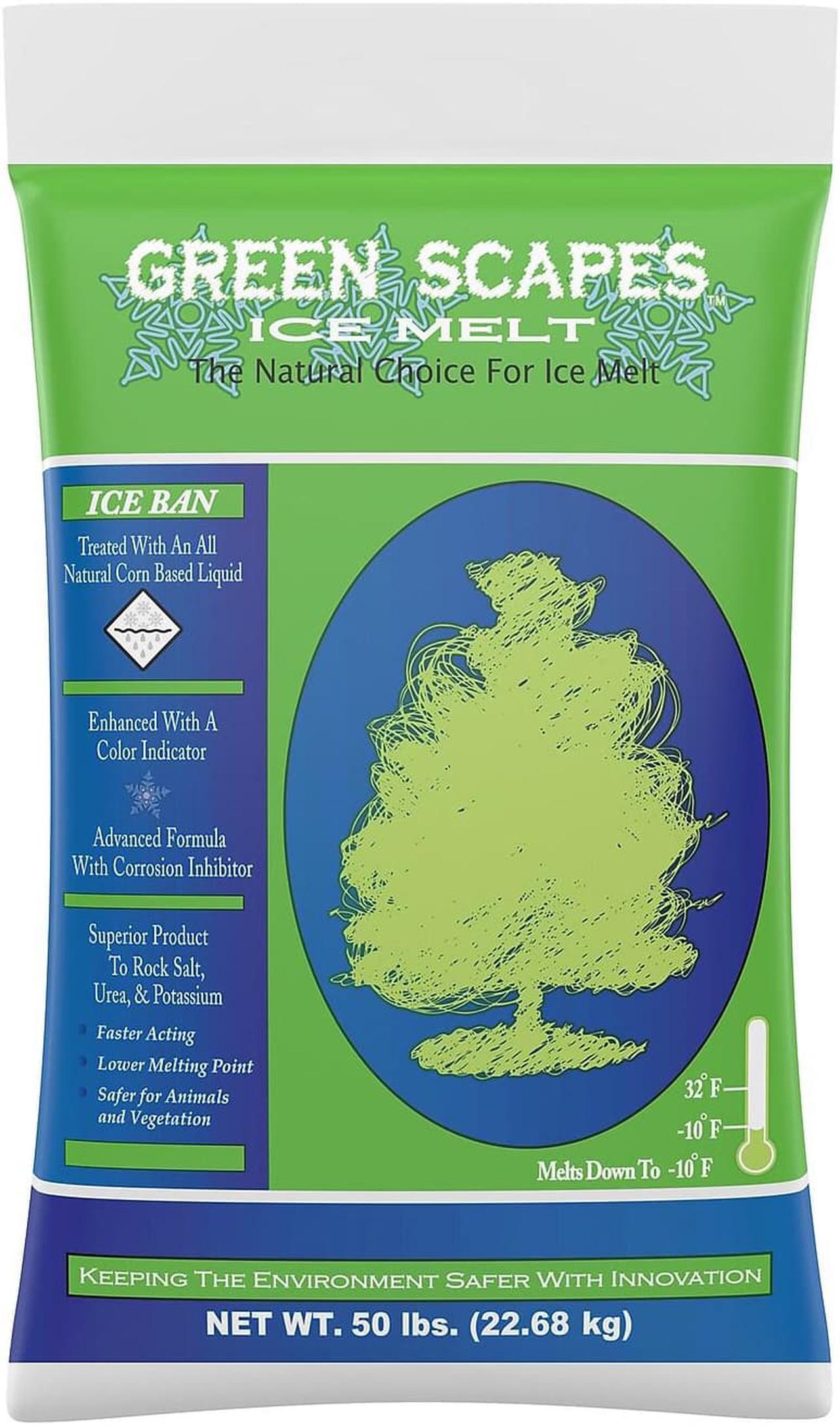 Main image of Green Scapes Ice Melt Melts to -10 Degrees 50 SWO50BGREEN