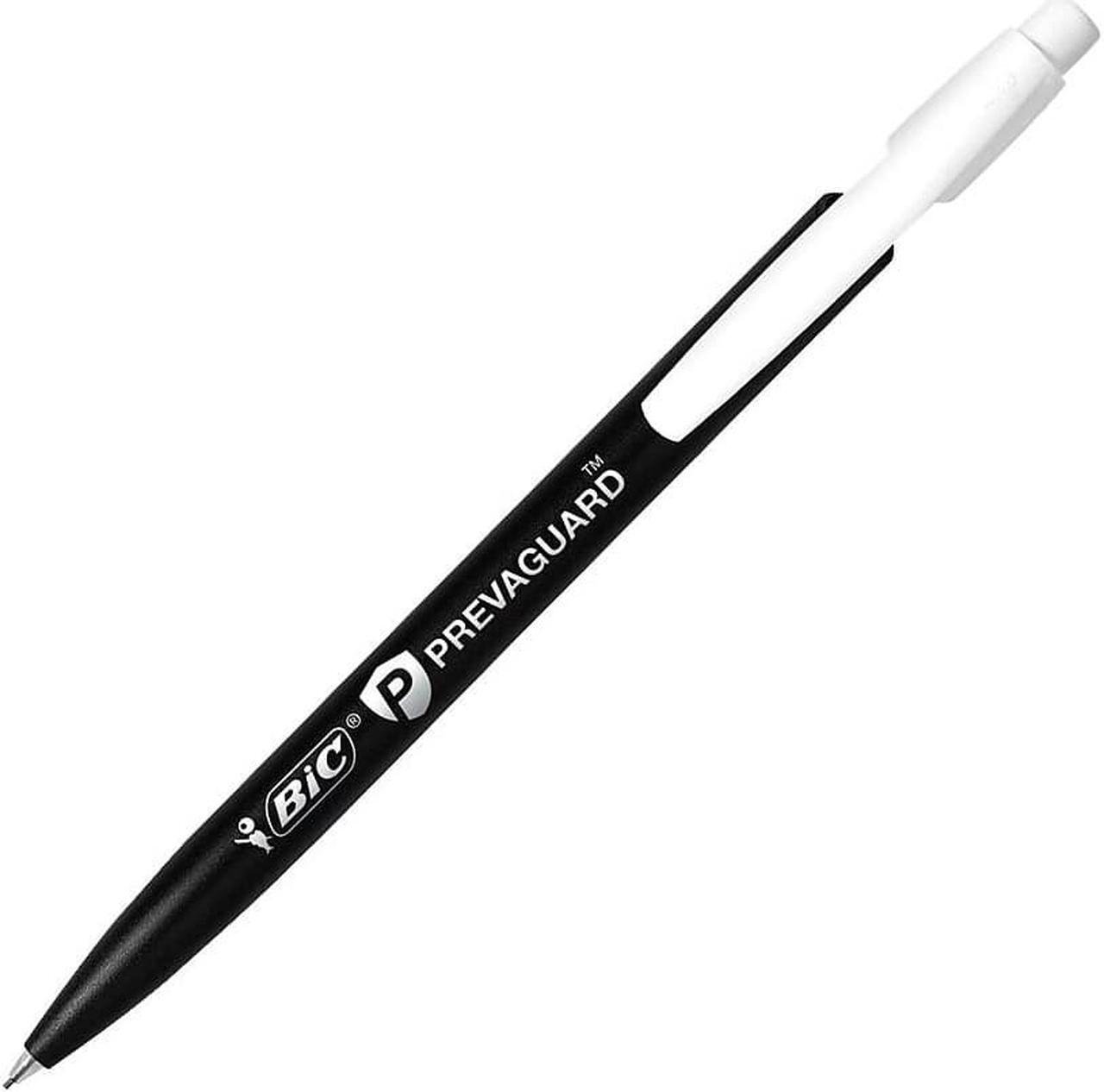 Alt view image 6 of 9 - Bic PrevaGuard Media Clic HB (#2) Mechanical Pencils, Bk Lead, 4/PK (BICMPCMAP4)