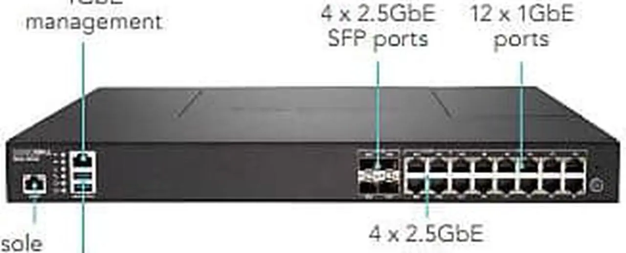Alt view image 3 of 6 - Sonicwall Nsa 2650 Network Security/Firewall Appliance