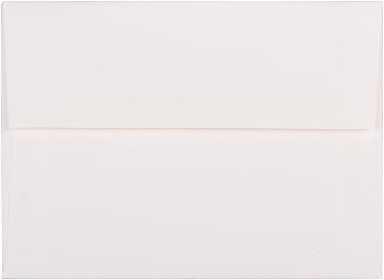 Alt view image 2 of 3 - JAM Paper® A6 (4 3/4 x 6 1/2) Strathmore Paper Invitation Envelope - Bright White Laid - 25 Envelopes per Pack