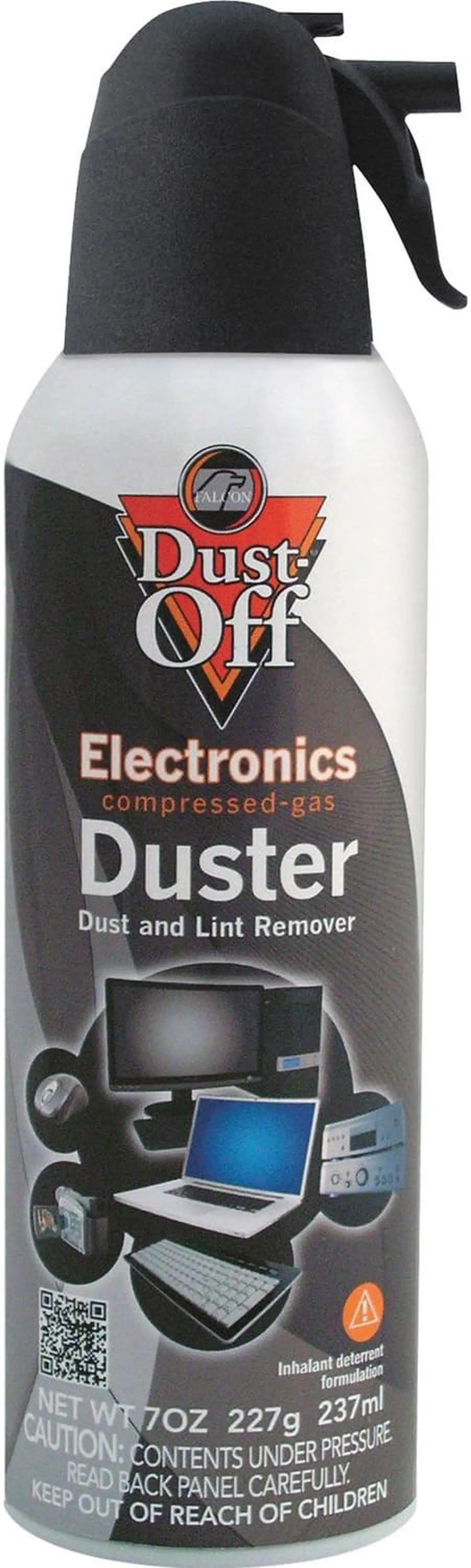 Main image of Falcon DPSM Dust-Off Electronics Dust Remover Moisture-free, Ozone-safe - 1 Each - Black, White