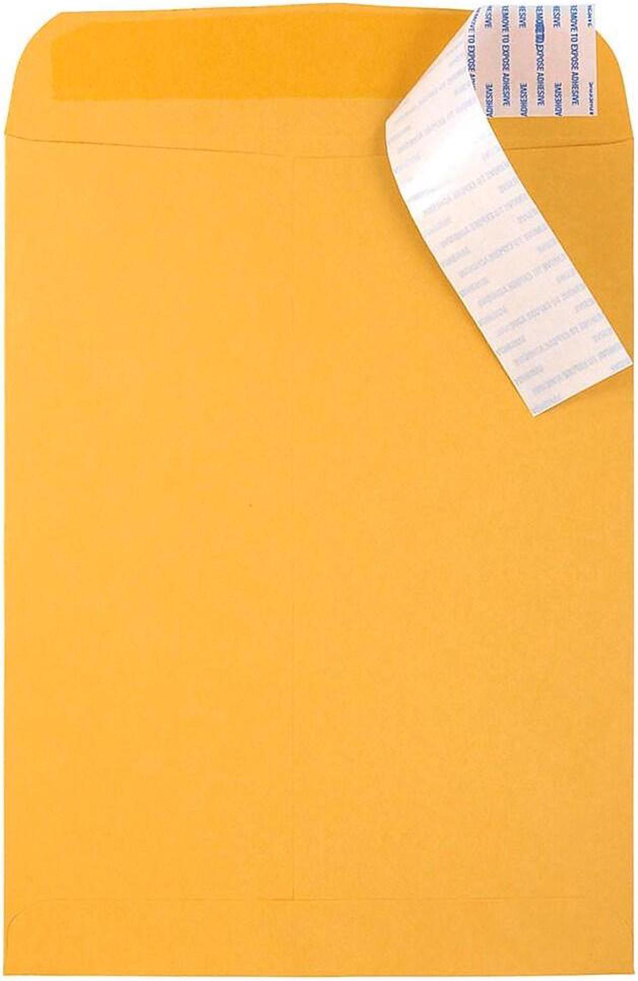 Alt view image 2 of 3 - JAM Paper Open End Catalog Envelopes w/Peel & Seal Closure 9"x12" Manila