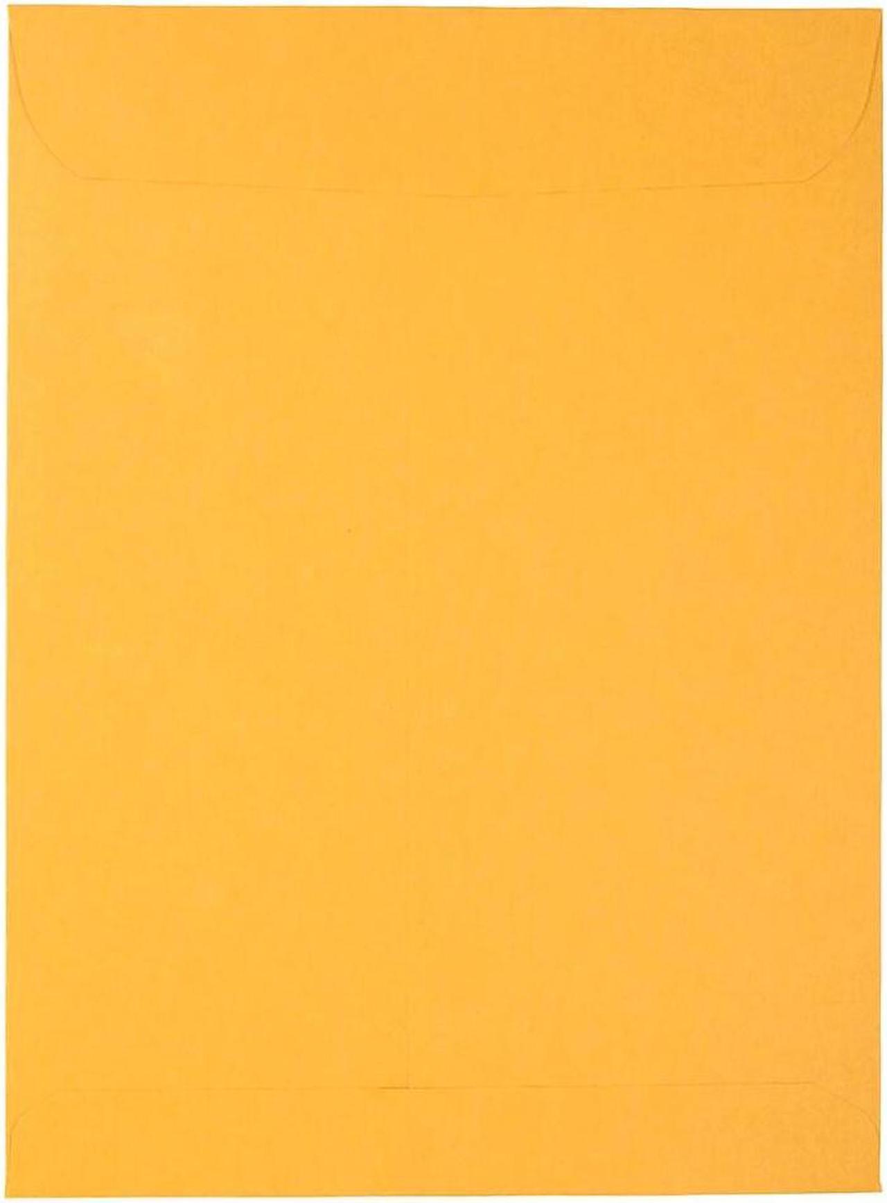 Alt view image 3 of 3 - JAM Paper Open End Catalog Envelopes w/Peel & Seal Closure 9"x12" Manila