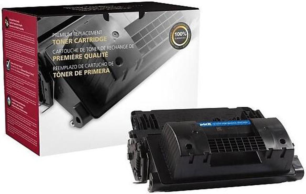 CIG 200818P Remanufactured Toner Cartridge Replaces HP CF281X, 81X; Black