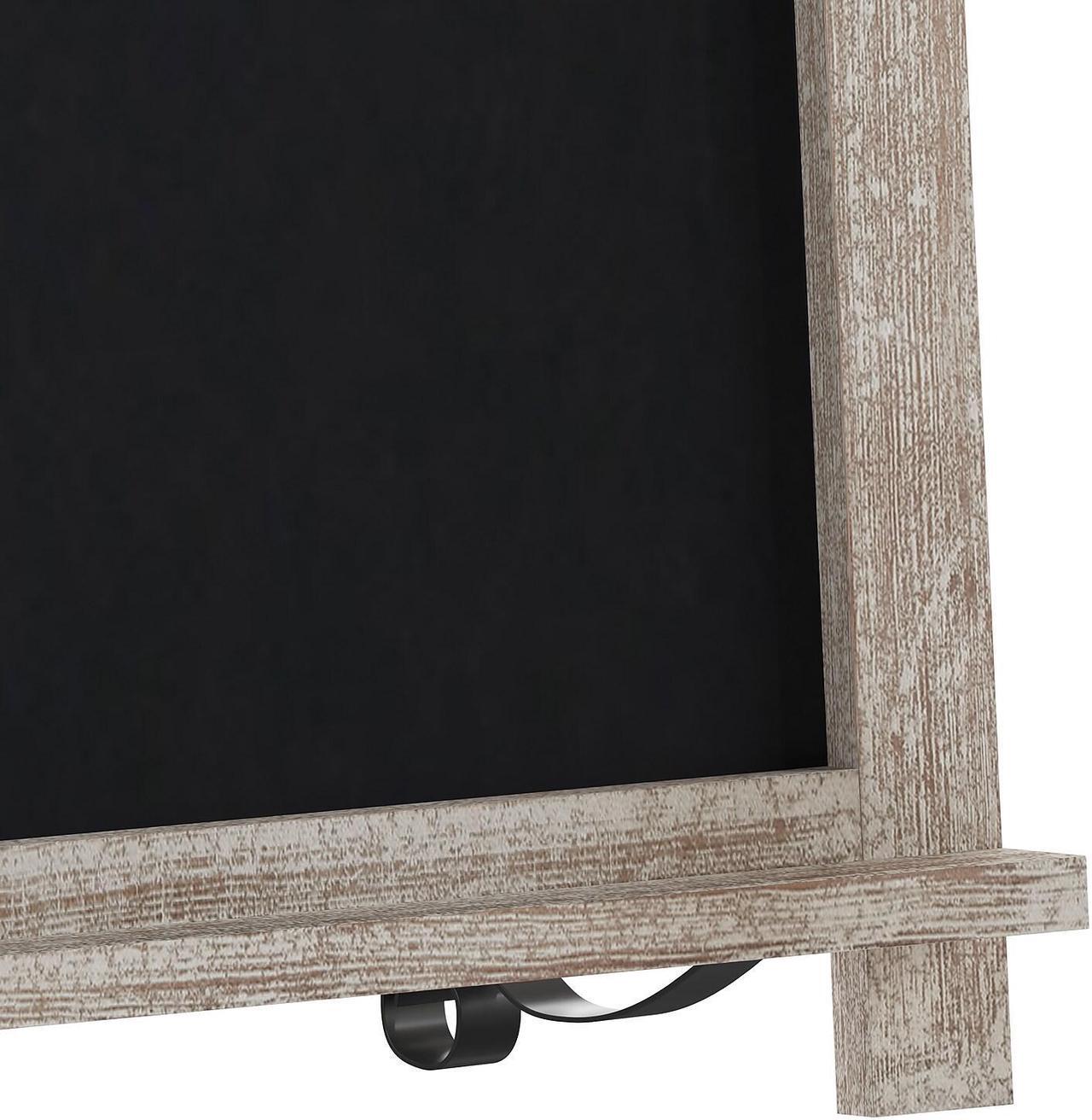 Alt view image 12 of 12 - Canterbury 12" x 17" Weathered Tabletop Magnetic Chalkboards with Metal Scrolled Legs, Hanging Wall Chalkboards, Countertop Memo Boards, Set of 10