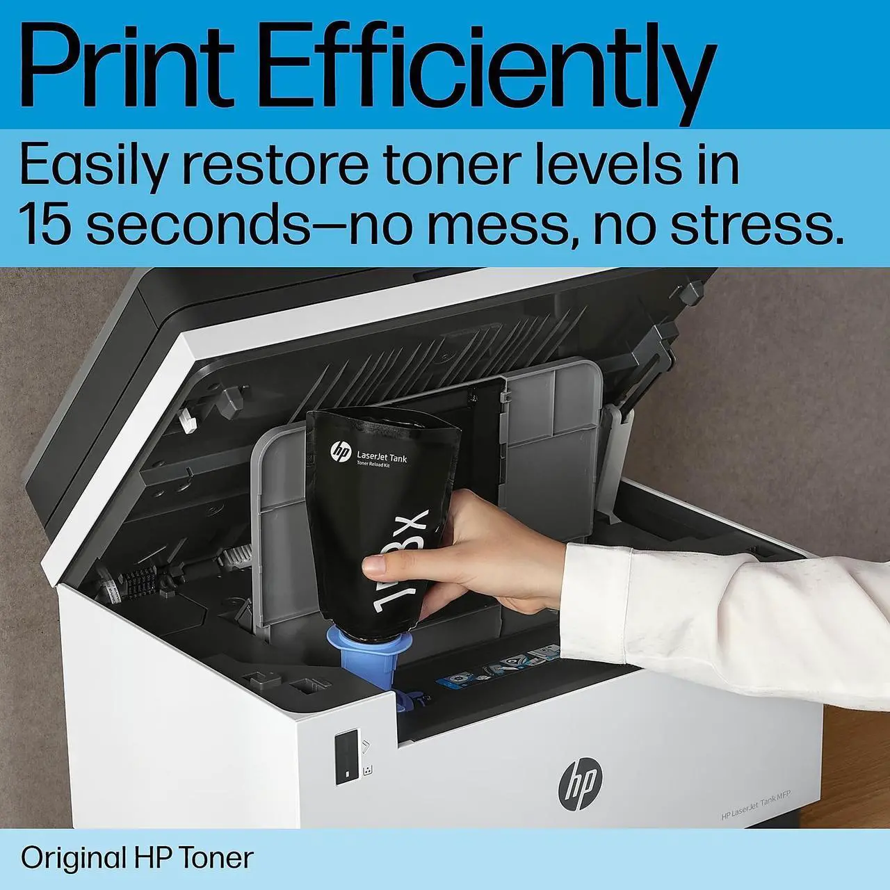Alt view image 8 of 15 - HP 153X Original Laser Toner Cartridge Black 1 Each W1530X
