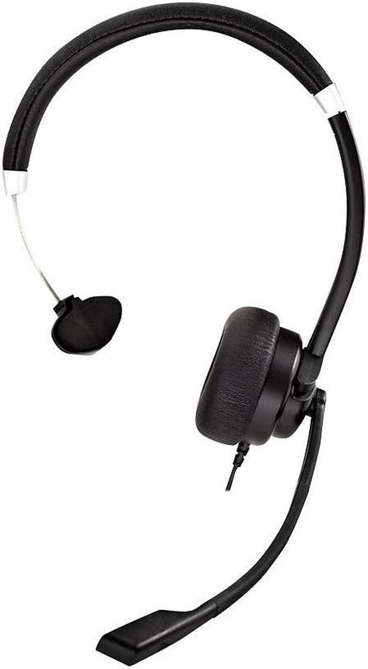 Alt view image 12 of 12 - V7 Deluxe USB Mono Headset with Boom Mic HU411
