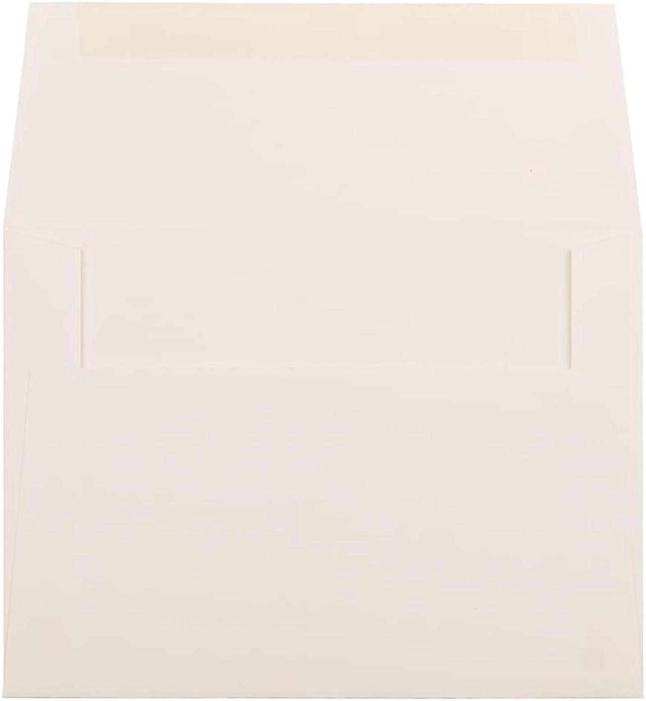 Alt view image 2 of 2 - JAM Paper A6 Strathmore Invitation Envelopes 4.75 x 6.5 Natural White Wove