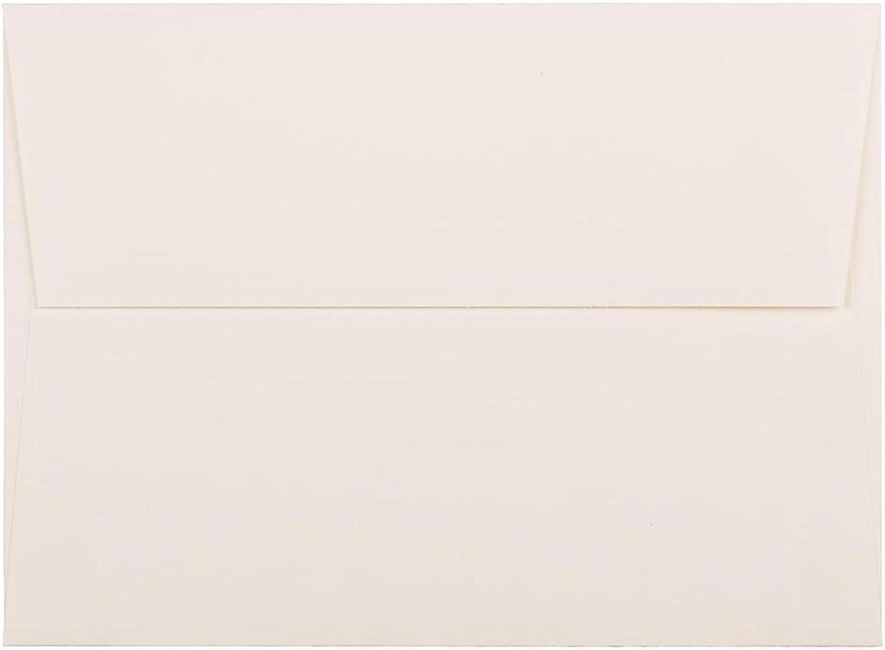 Main image of JAM Paper A6 Strathmore Invitation Envelopes 4.75 x 6.5 Natural White Wove