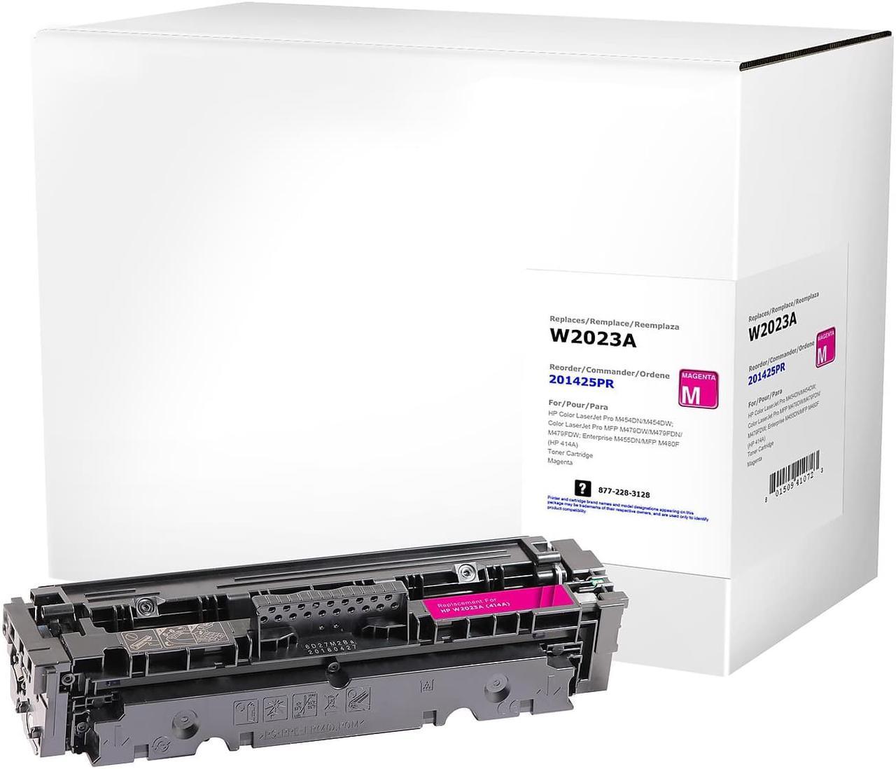 Clover Imaging Group CIG ufactured Magenta Standard Yield Toner Cartridge Replacement for HP 414A (W2023A) 201425PR