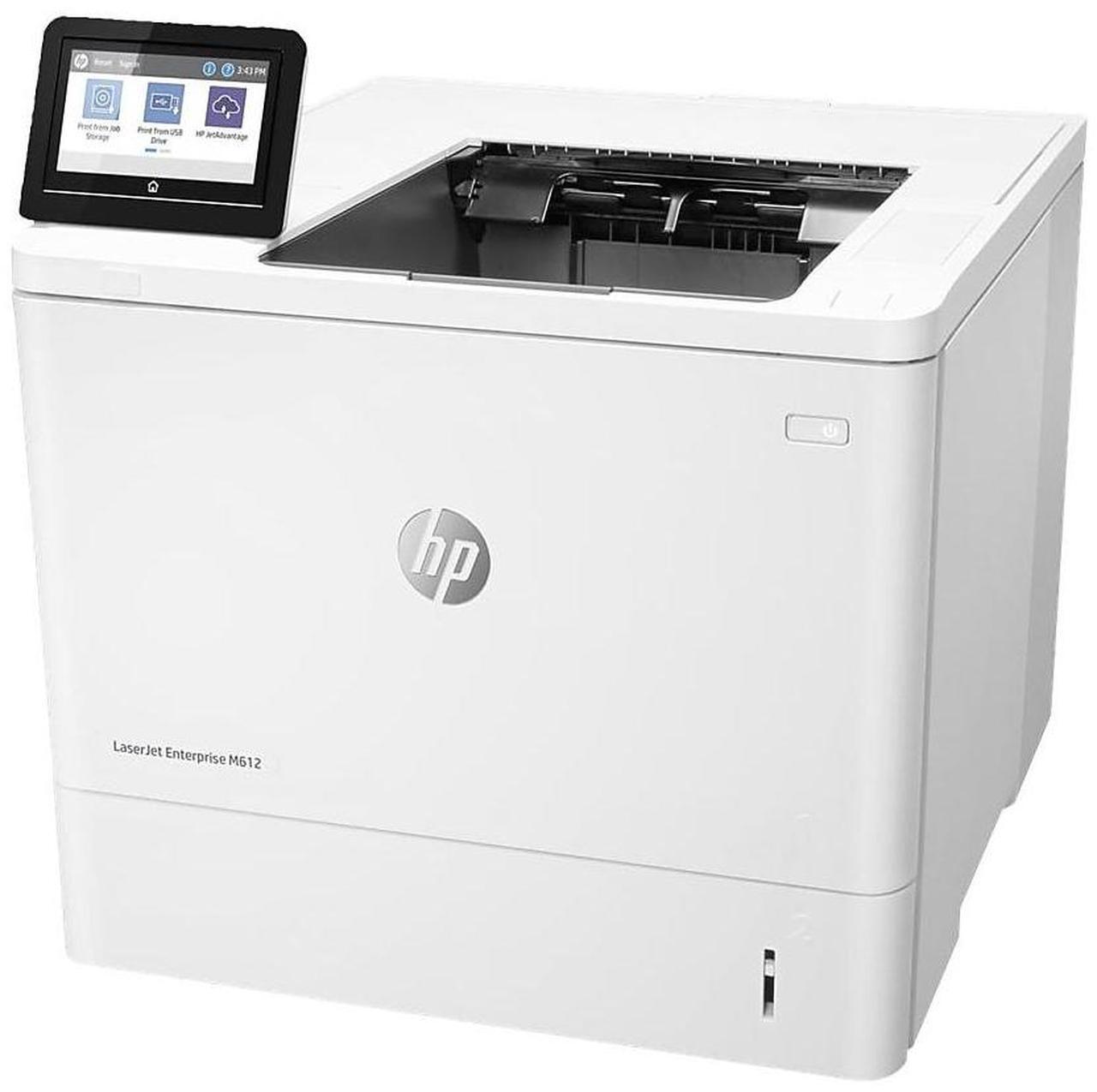 Alt view image 10 of 17 - HP LaserJet Enterprise M612dn Laser Printer, Black And White Mobile Print Up to