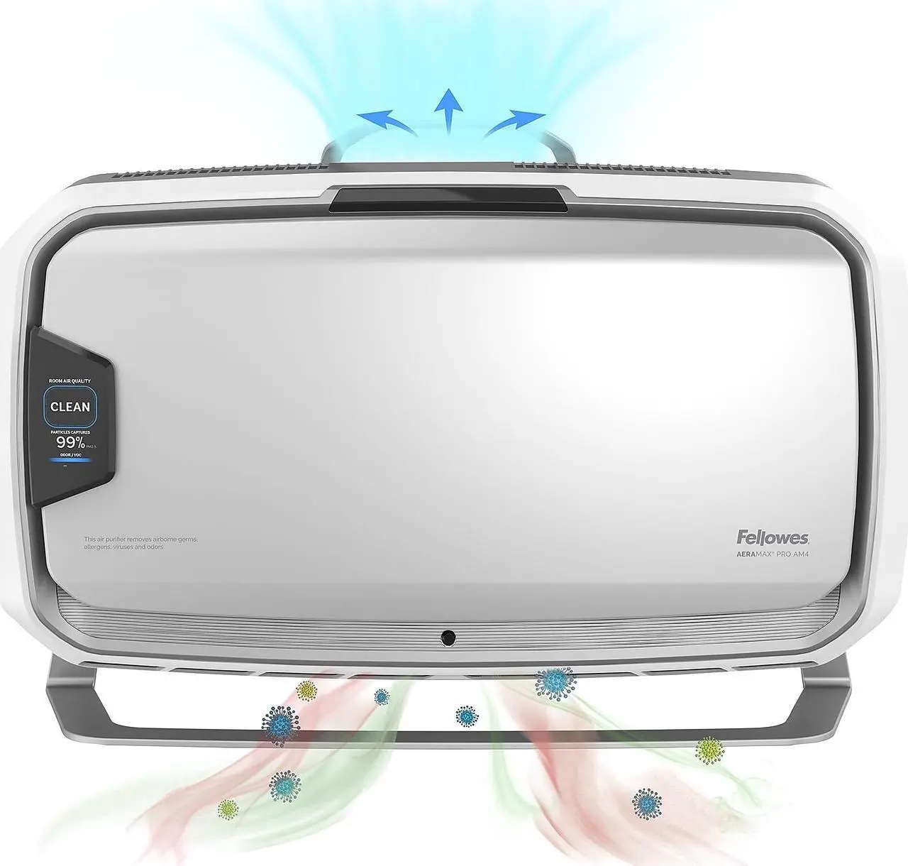 Alt view image 11 of 11 - Fellowes AeraMax PRO True HEPA Console Air Purifier Stainless (9573301)