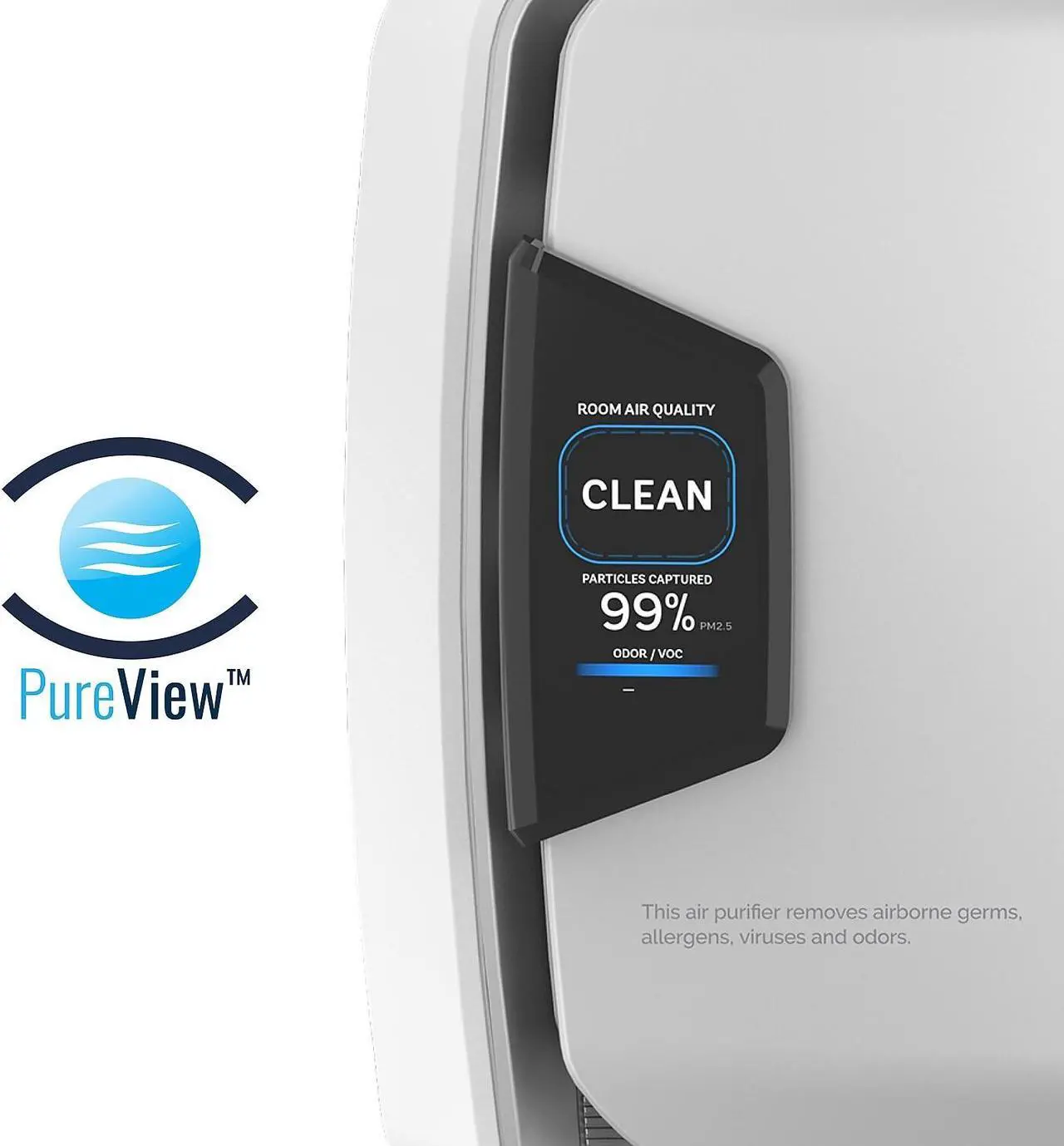 Alt view image 8 of 11 - Fellowes AeraMax PRO True HEPA Console Air Purifier Stainless (9573301)