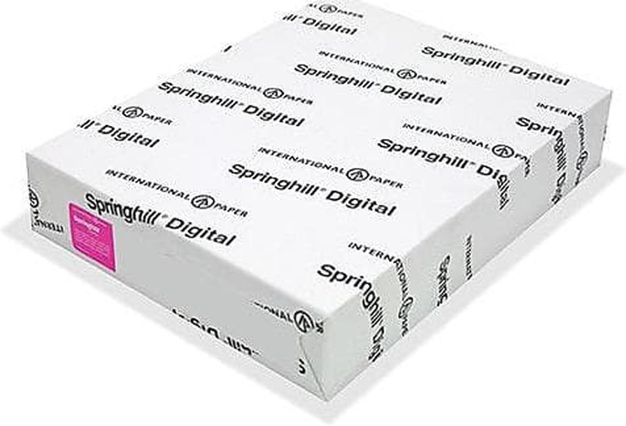 Alt view image 3 of 7 - Springhill Digital Index White Card Stock 110 lb 8 1/2 x 11 250 Sheets/Pack