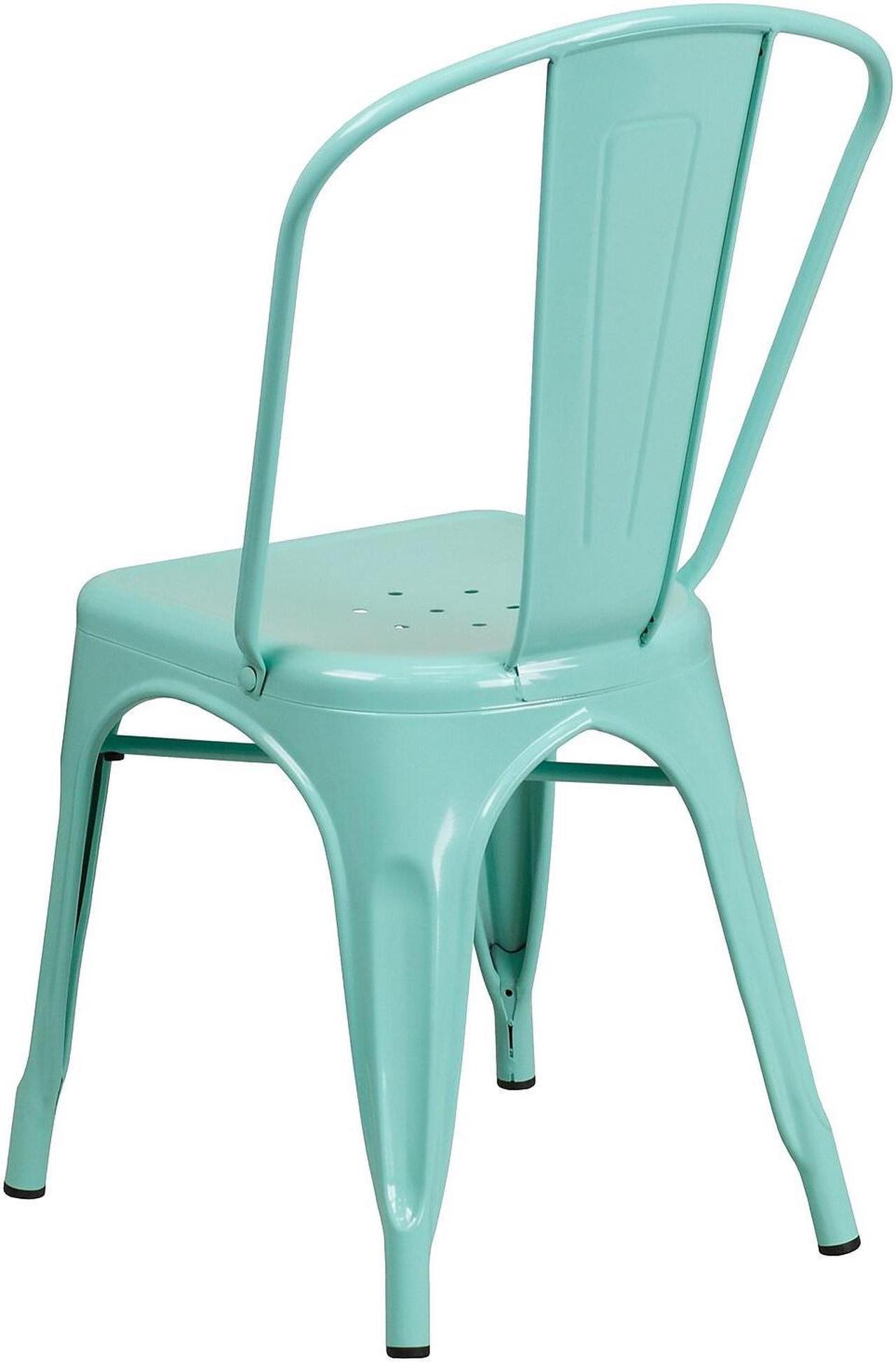 Alt view image 20 of 20 - Charlestown All-Weather Poly Resin Indoor/Outdoor Folding Adirondack Chair in Gray
