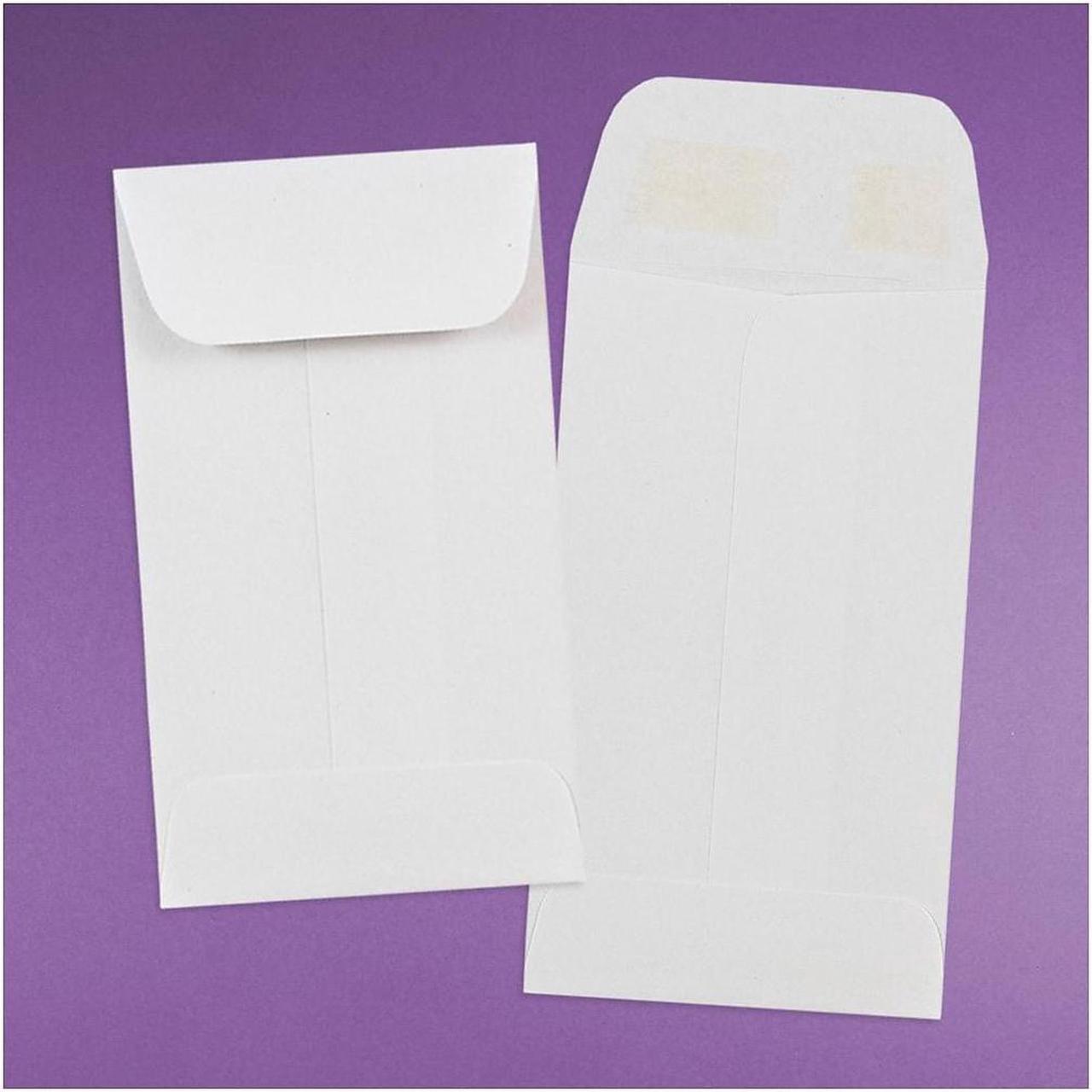 Alt view image 4 of 4 - JAM Paper #3 Coin Business Envelopes 2.5 x 4.25 White 1623183H
