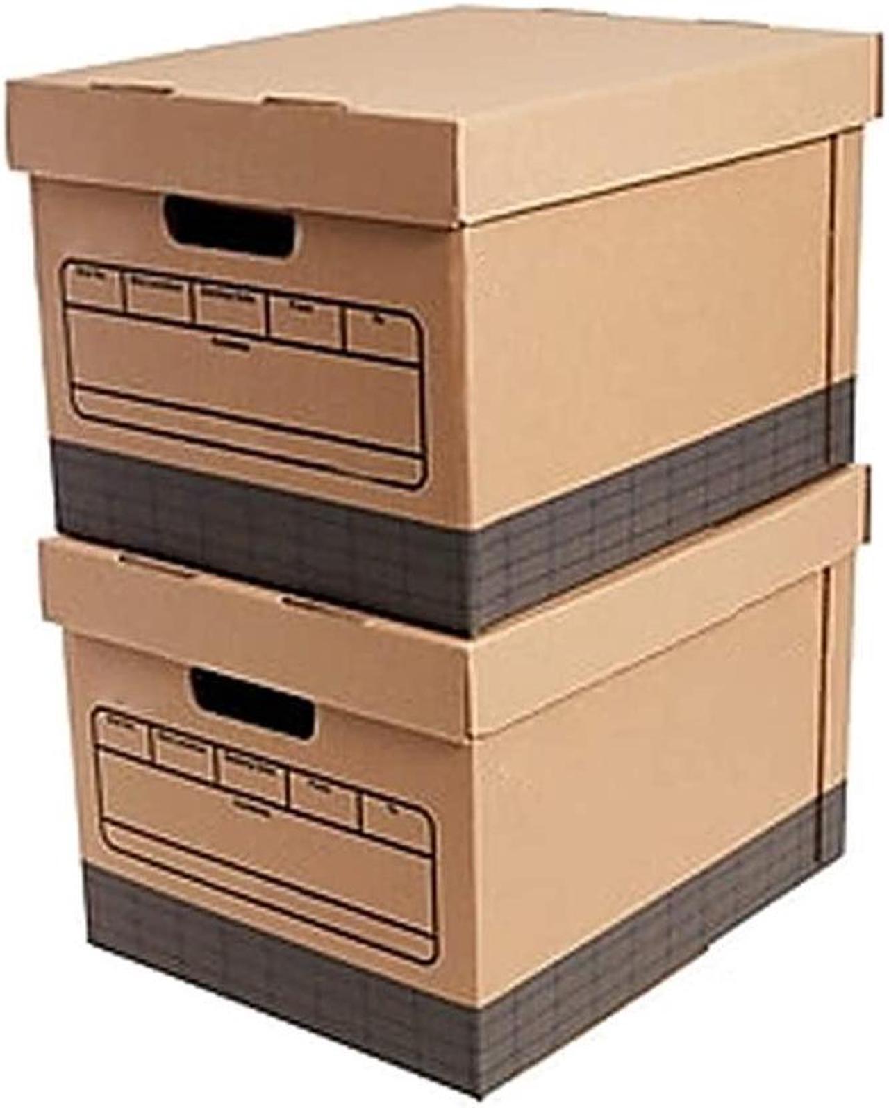 Alt view image 3 of 7 - Bankers Box Stor/File Medium-Duty Corrugated Boxes Letter/Legal Size 18368