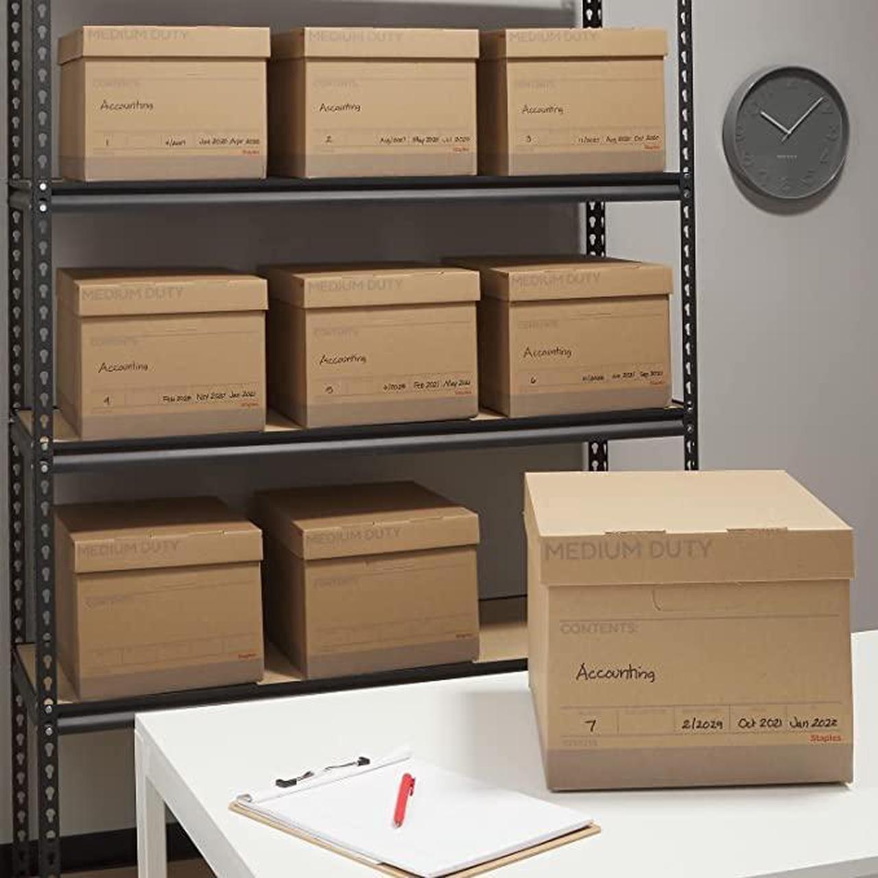 Alt view image 7 of 7 - Bankers Box Stor/File Medium-Duty Corrugated Boxes Letter/Legal Size 18368
