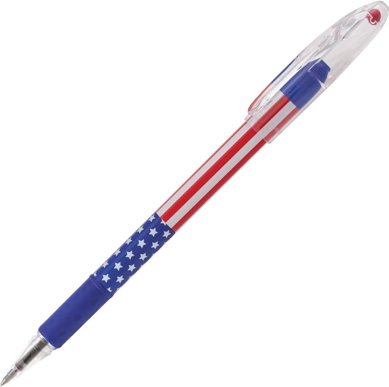 Main image of PENTEL RSVP Ballpoint Pen .7mm Black Ink 5/PK RDWEBE BK90USABP5A