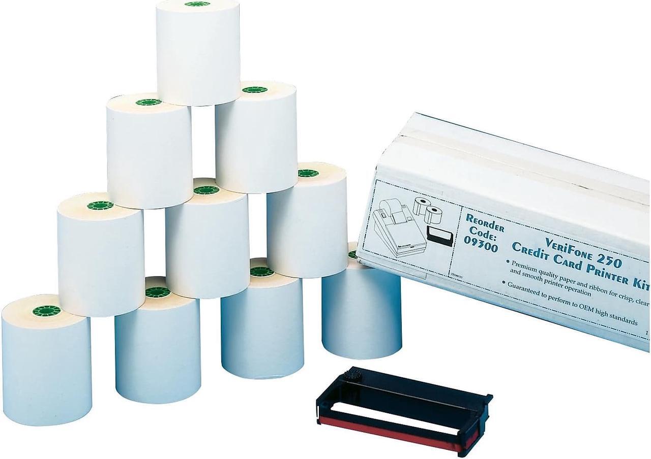 Alt view image 2 of 3 - Staples VeriFone 250 Kit With 3" x 90' Rolls 452177