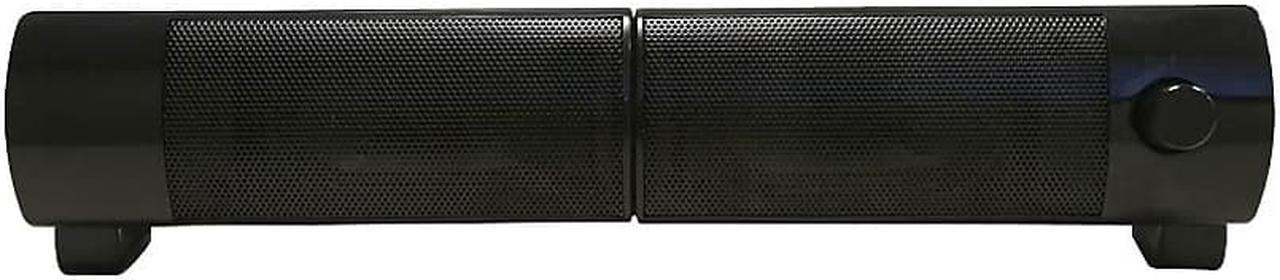 Alt view image 12 of 13 - V7 Sound Bar 2.0 USB Multimedia Speaker System (SB2526-USB-6N)