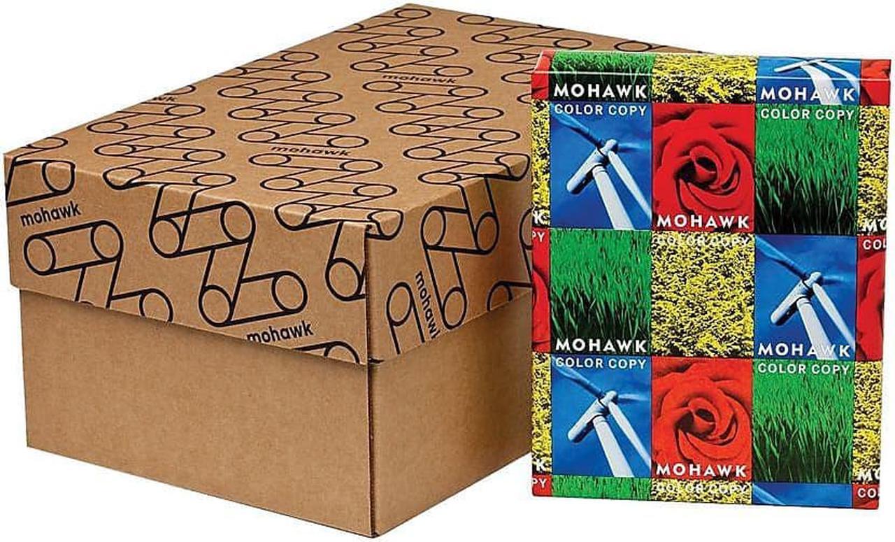 Alt view image 4 of 4 - Mohawk Copy Paper 98 Bright 28lb 17 x 11 Bright White 500 Sheets 12206
