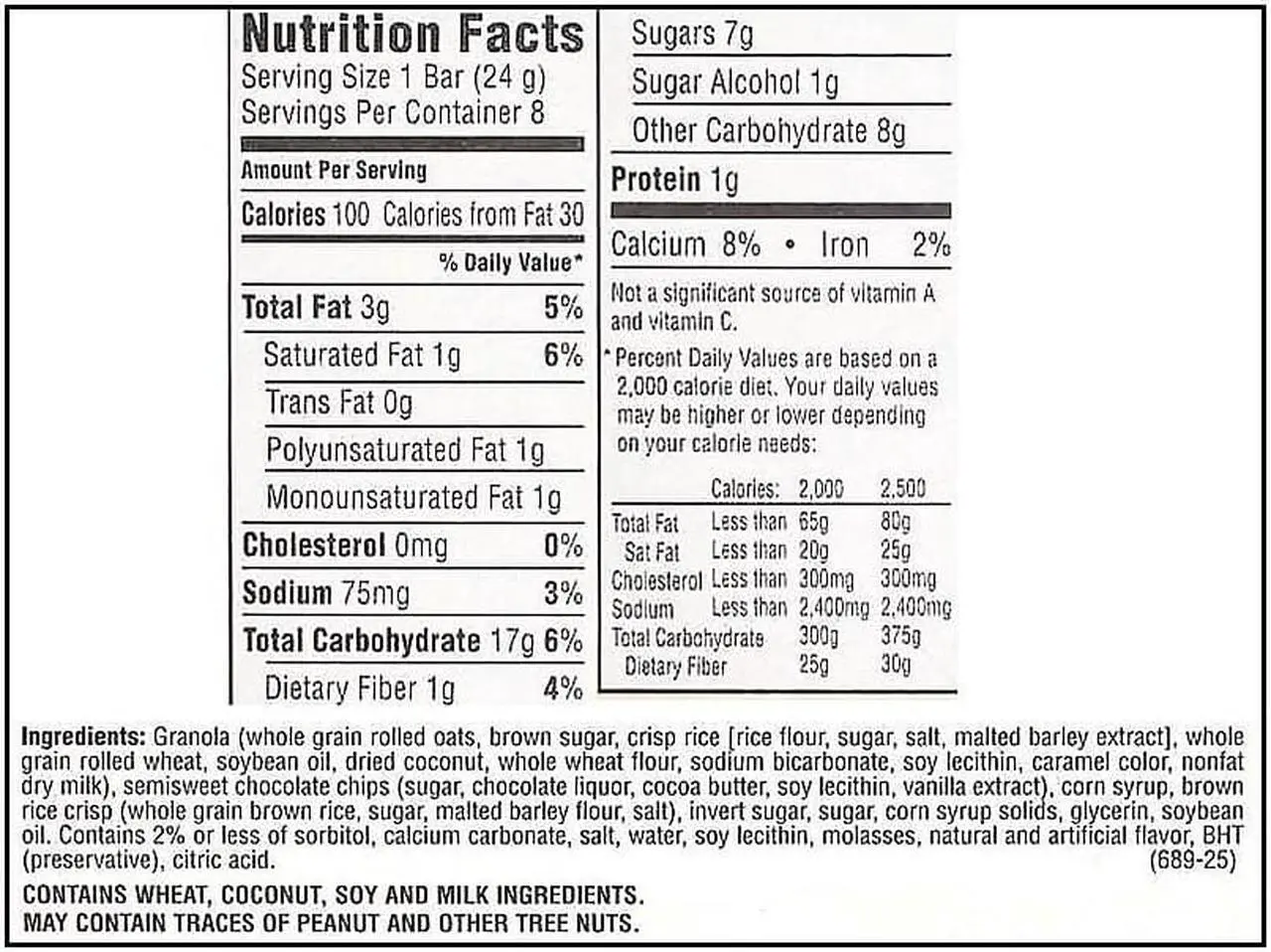 Alt view image 3 of 3 - Quaker Foods Chocolate Chip Chewy Granola Bars