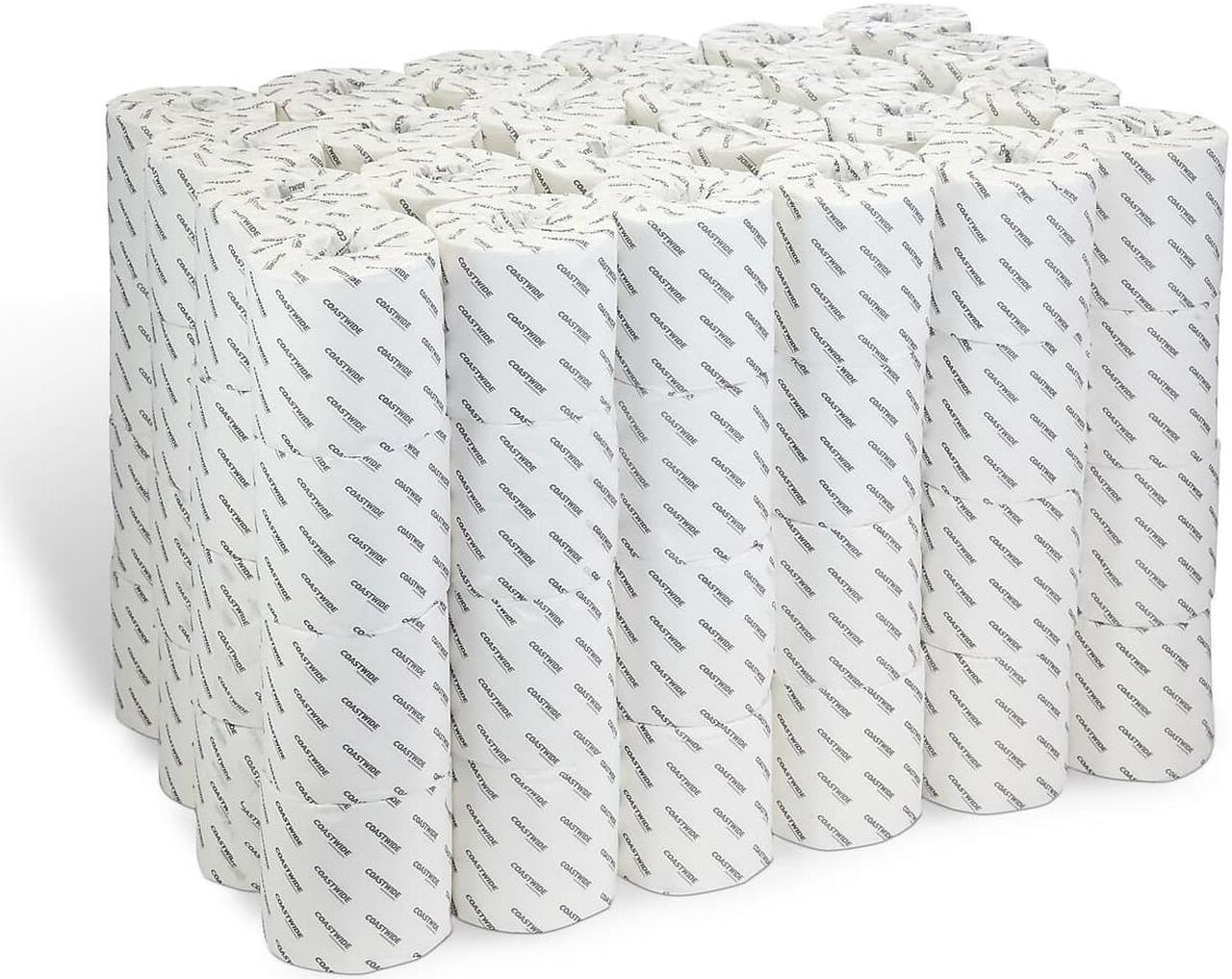Alt view image 3 of 4 - Brighton Bath Tissue 2-Ply 500 Sheets per Roll Pack of 96 (BPR26212/410019)