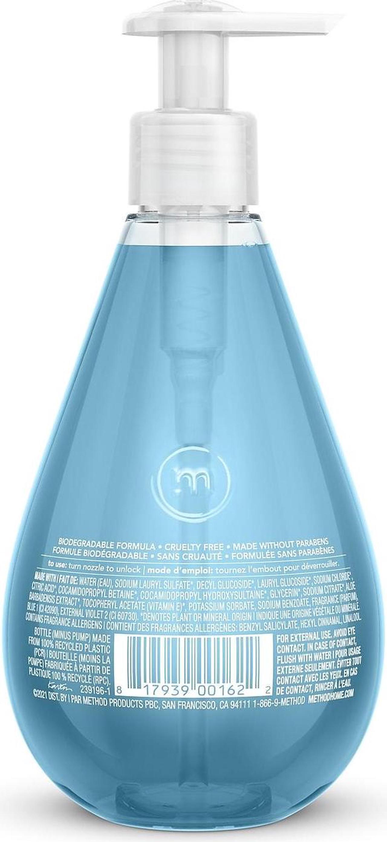 Alt view image 12 of 14 - Method Gel Hand Wash Sea Minerals 12 oz Pump Bottle 00162