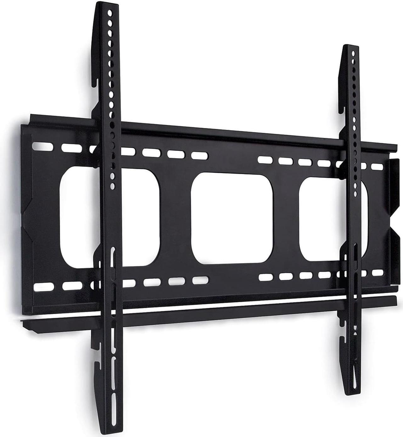 Alt view image 2 of 9 - mount-it! low-profile tv mount | flush large tv wall mount | slim fixed tv mount for 42-70 in. screen tvs | vesa compatibility up to 850x450 | 220 lbs capacity