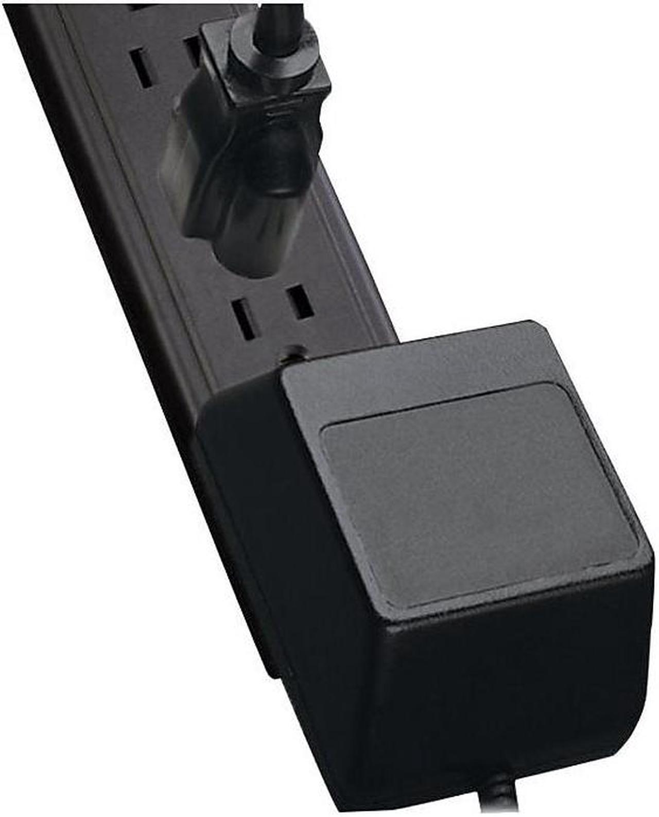 Tripp Lite 6-Outlet Surge Protector Power Strip 15 ft. Cord 790 Joules Black Housing TLP615B