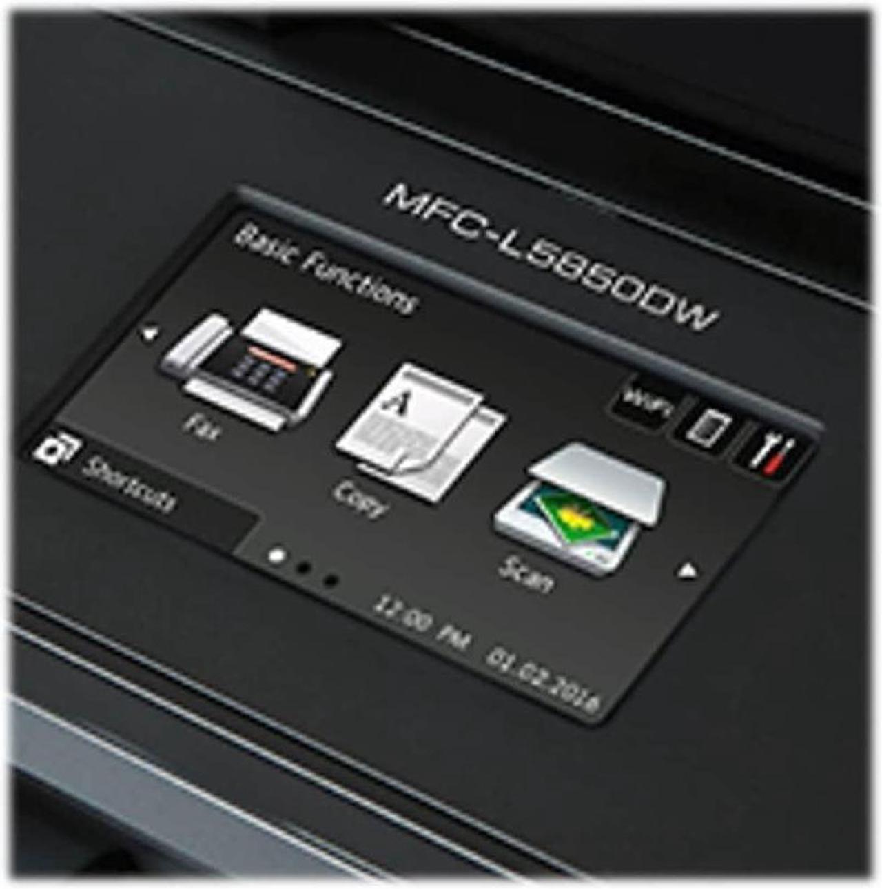 Alt view image 14 of 17 - Brother MFC-L5850DW Monochrome Laser All-In-One Printer, Copier, Scanner, Fax