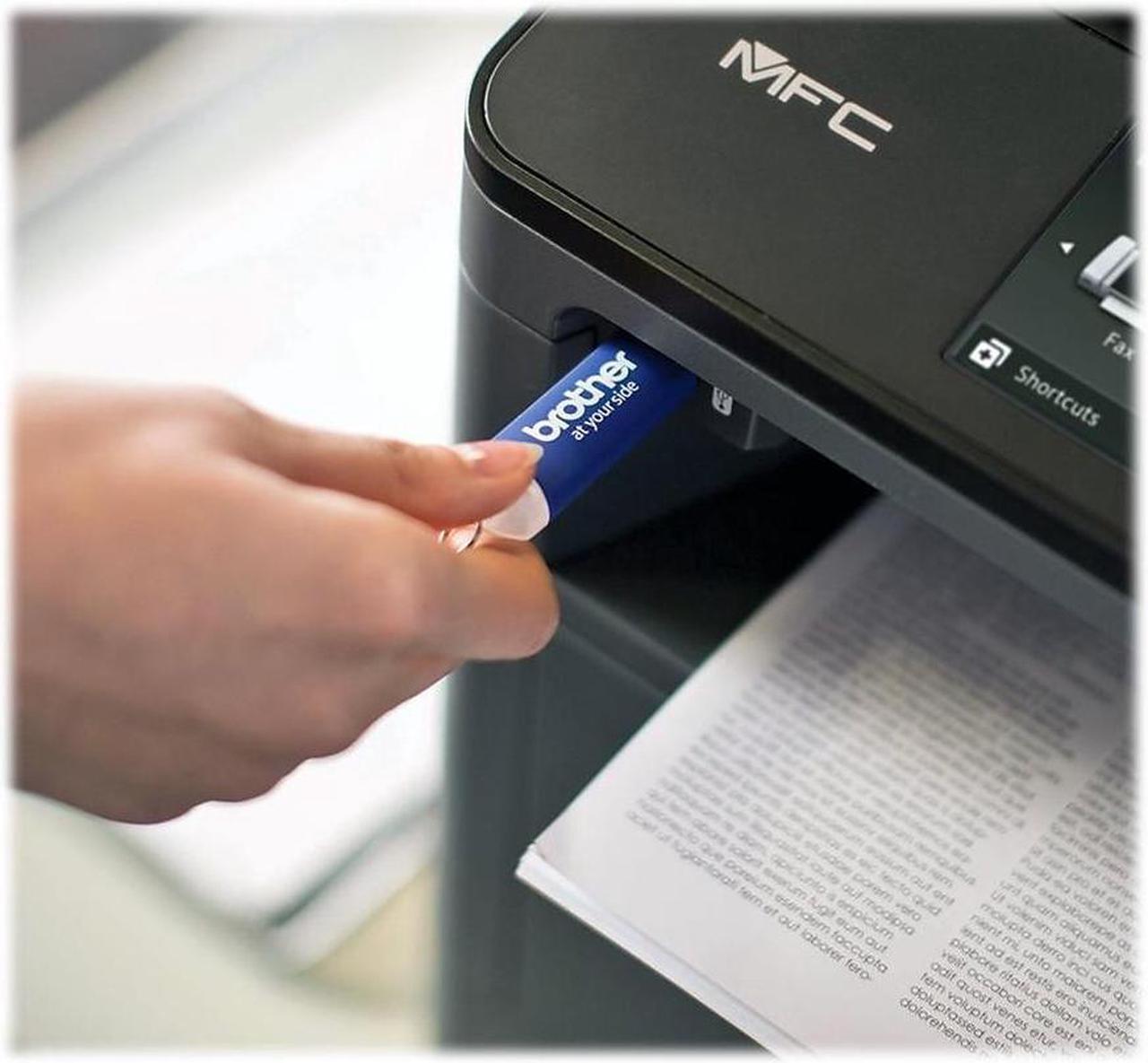 Alt view image 17 of 17 - Brother MFC-L5850DW Monochrome Laser All-In-One Printer, Copier, Scanner, Fax