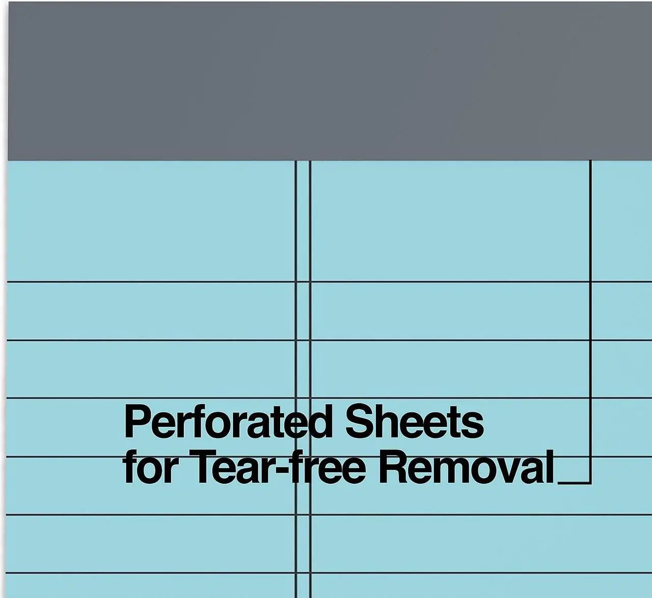 Alt view image 7 of 15 - TRU RED Notepads 5" x 8" Narrow Ruled Pastels 50 Sheets/Pad TR57356