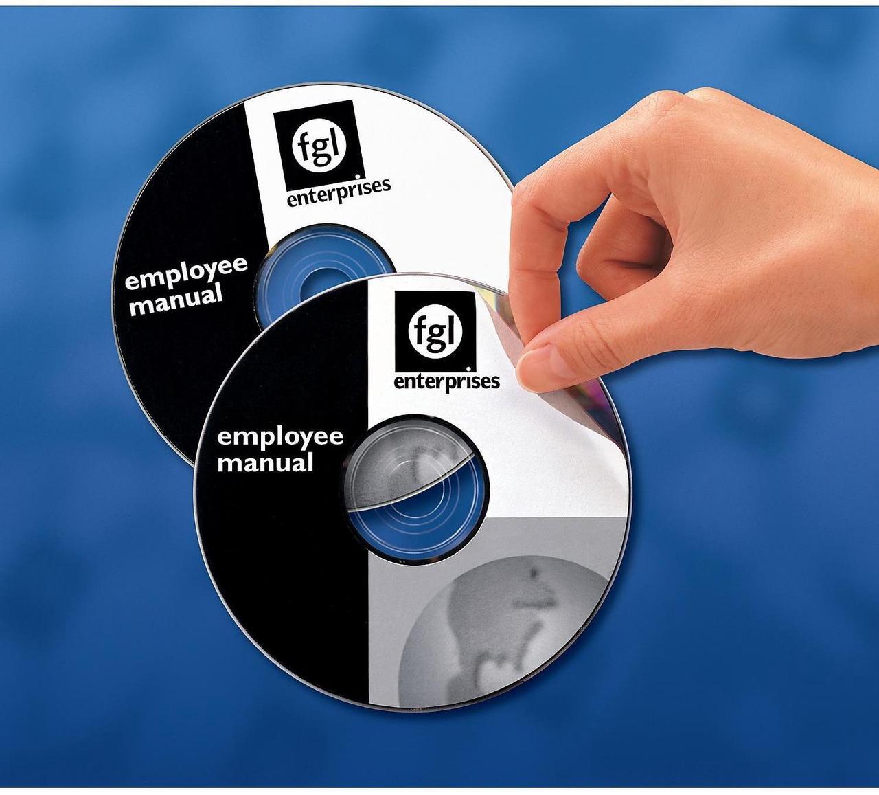 Alt view image 17 of 19 - AVERY 5931 Matte White Removable CD Labels for Laser Printers