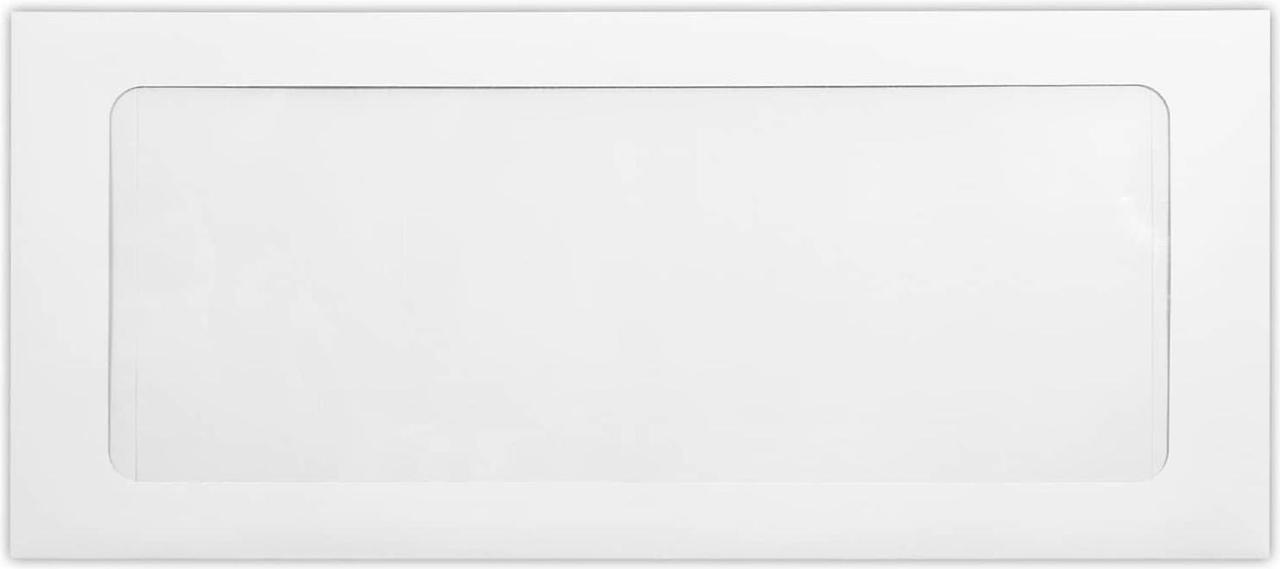 Main image of LUX #10 Full Face Window Envelopes (4 1/8 x 9 1/2) 1000/Pack 80lb. White (FFW-10-80W-1000)